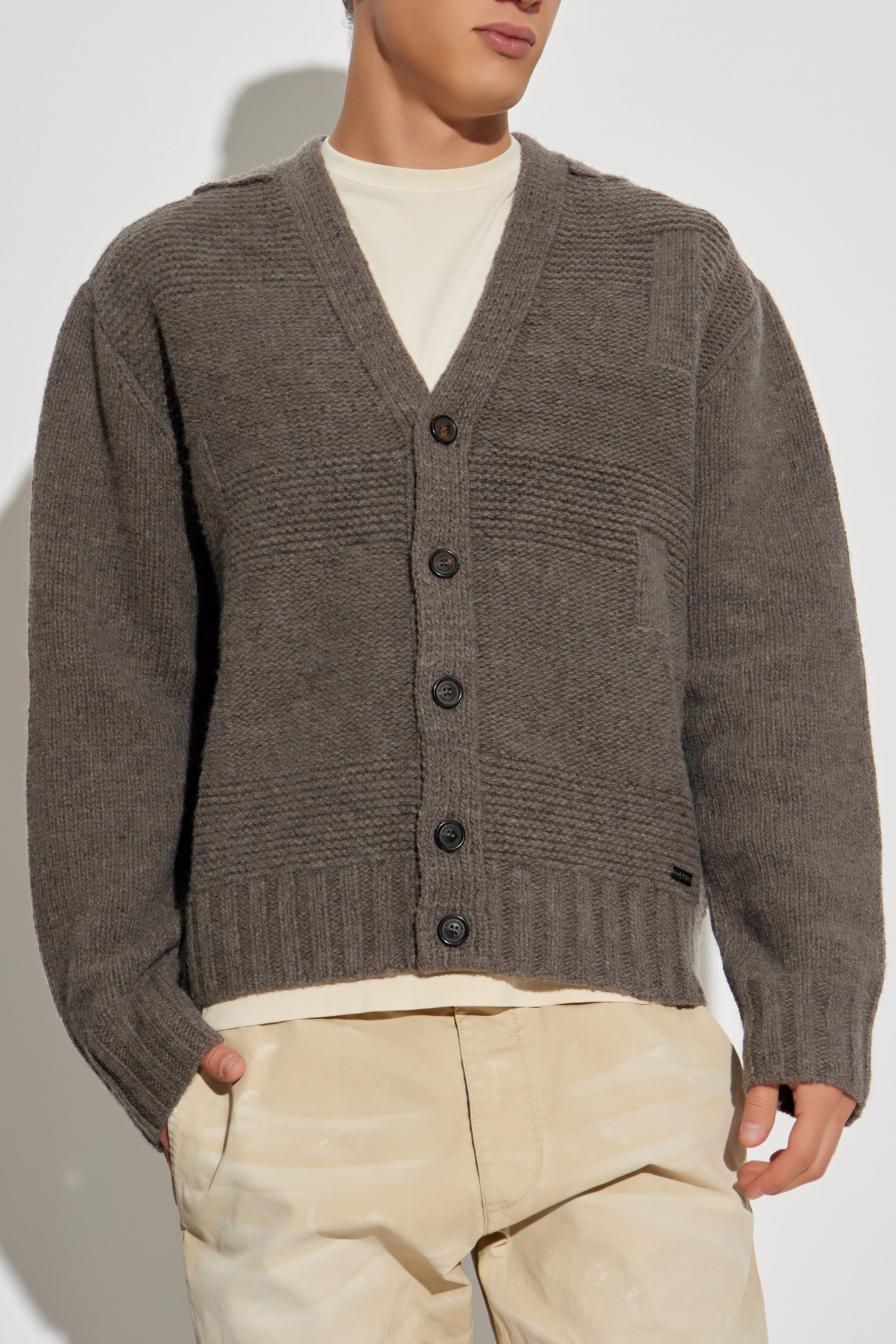 Dsquared2 Wool cardigan | Men's | Vitkac